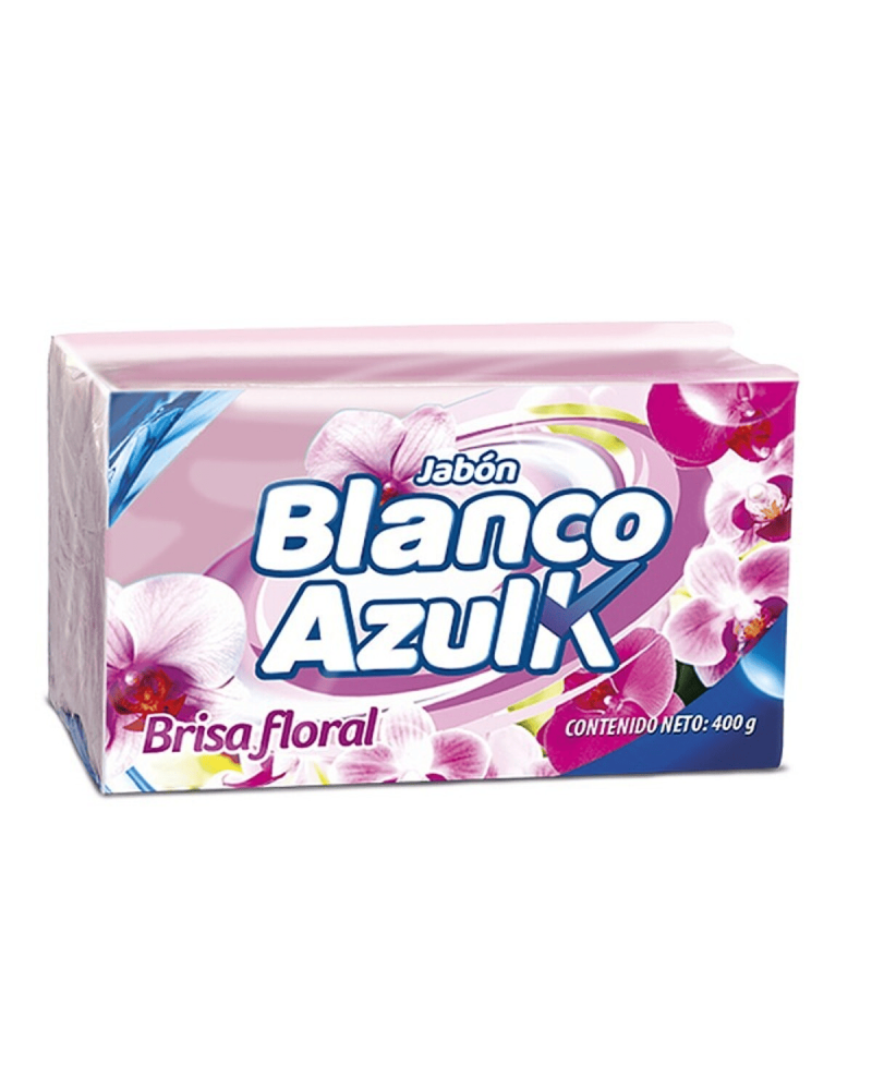 Jabon Blanco Azulk Brisa Floral X400G